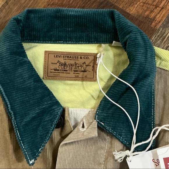 Levi's Vintage Clothing Soapbox Type III Trucker Corduroy Jacket - Medium NWT - Picture 2 of 10